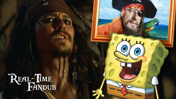 Why Won't You Sing the SpongeBob Song?! ☠️ Pirates of the Caribbean | Real-Time Fandub