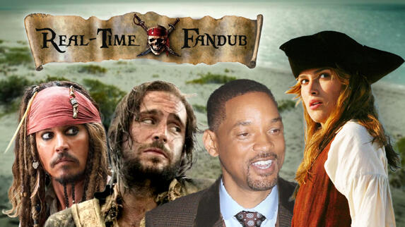 Jack Sparrow Meets Will (Smith?) ☠️ Pirates of the Caribbean | Real-Time Fandub