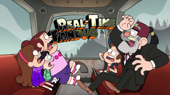 STAN CRAVES DEATH - Real-Time Fandub - Gravity Falls Roadside Attraction