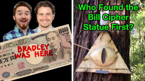 That Time Alex Hirsch Bribed A Child To Keep CipherHunt A Secret - ft. Jason Ritter