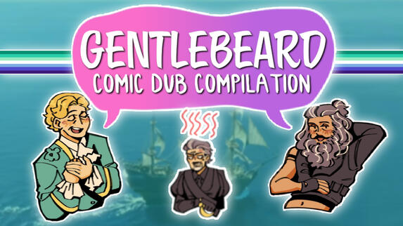 GAYEST GentleBeard Comic Dub Compilation #1 🏴☠️ Our Flag Means Death (Stede Bonnet x Blackbeard)
