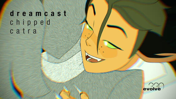 dreamcast | chipped catra (She-Ra edit)
